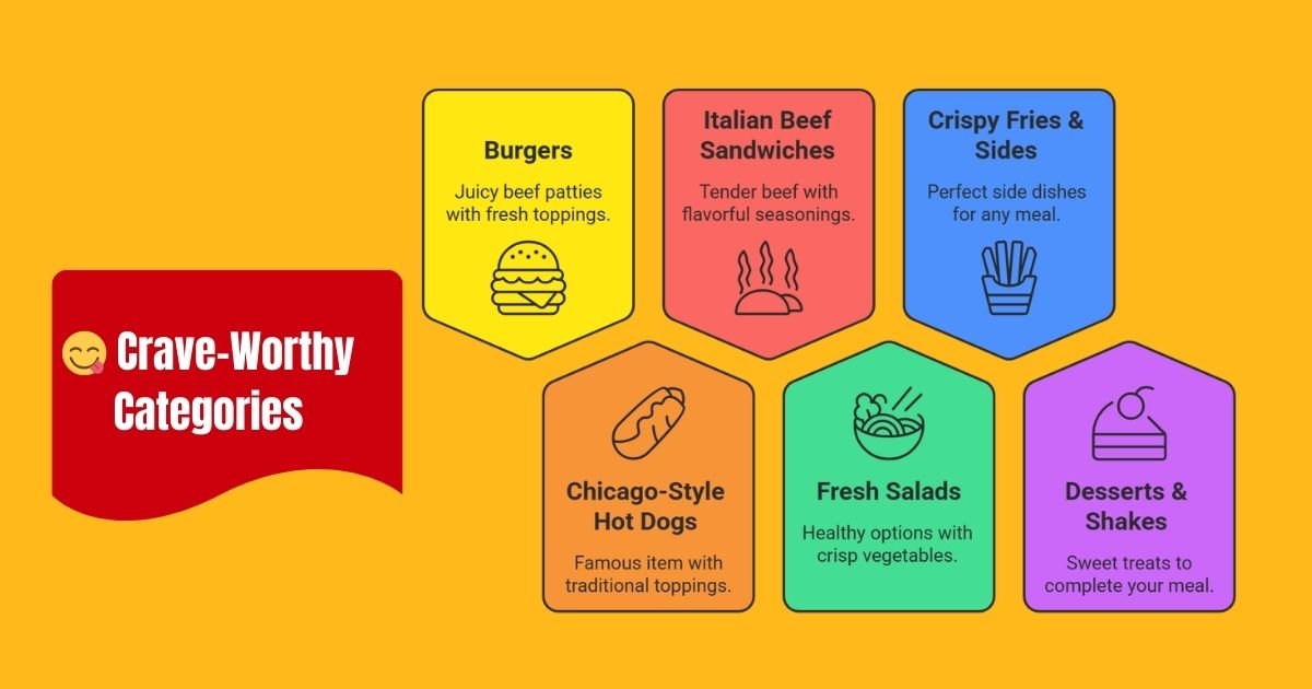 portillo's menu categories 