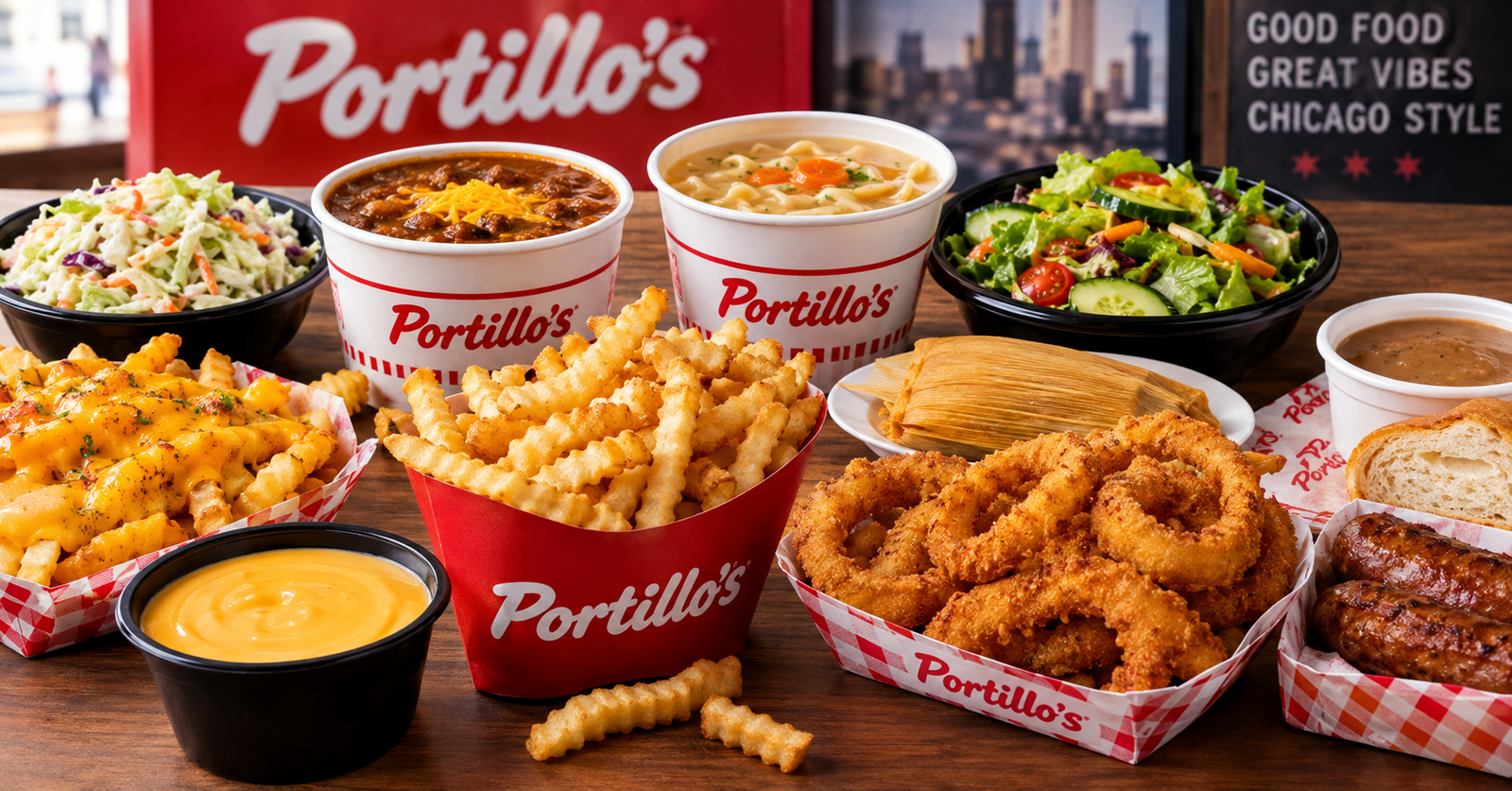 Portillo’s sides menu prices and best sides guide